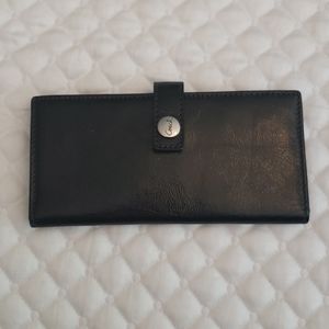 Coach Black Leather Wallet